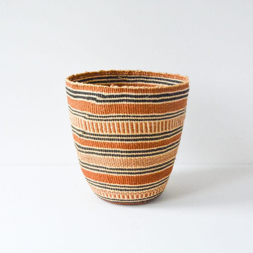 Handmade sisal baskets